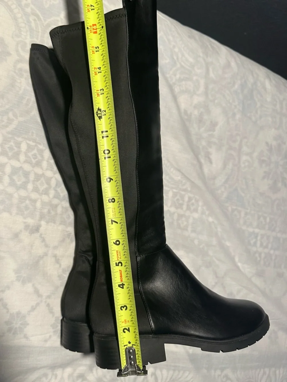 Anne Klein Black under the knee women Boots